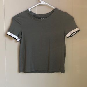 Girls Cropped Shirt
